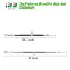 10L0L Golf Cart Brake Cable for Club Car Precedent 2008-up, L+R Driver and Passenger Side, OEM# 103528701 102557501 103528702 102557502 (1 Set) view 2