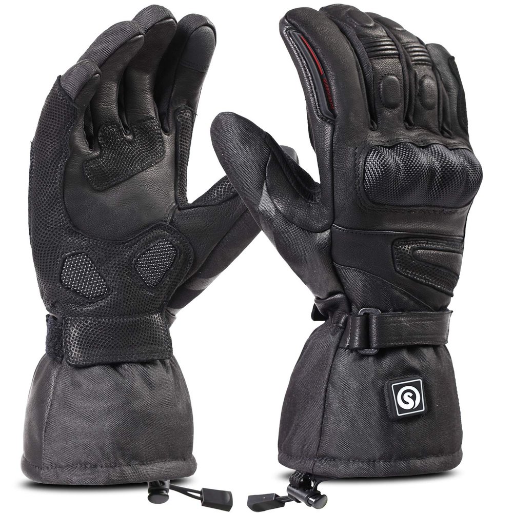 day wolf Heated Gloves for Men & Women, Electric Heated Gloves for Motorcycle, Skiing, Hiking, Cycling, Hunting - Raynaud & Arthritis (XL)