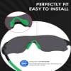 BLAZERBUCK Replacement Nose Piece Pads for Oakley EVZero Path/Pitch/Range/Blades Sunglasses - Dark Green view 3