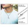 abooxiu Fishing Hook Urn Necklace for Ashes Fish Hook Stainless Steel Cremation Jewelry Memorial Pendant Keepsake for Men(Silver) view 3