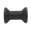 GHmarine 4 Inch Width Boat Trailer Black Molded Rubber Spool Roller - 5/8 Hole view 1