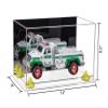 Better Display Cases Versatile Acrylic Display Case - Medium Rectangle Box with Mirror, Yellow Risers and Clear Base 14" x 8" x 8.5" (A011-YR) view 2