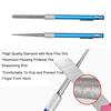 Golden^Li Knife Sharpener Pen, 3 in 1 Retractable Pocket Knife Sharpening Diamond Alloy Pen-File, Sharpening Hook Tool Kit for Hunting Fish Saw Hook,Fishing, Outdoor Exploration view 2