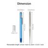 Golden^Li Knife Sharpener Pen, 3 in 1 Retractable Pocket Knife Sharpening Diamond Alloy Pen-File, Sharpening Hook Tool Kit for Hunting Fish Saw Hook,Fishing, Outdoor Exploration view 3