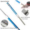 Golden^Li Knife Sharpener Pen, 3 in 1 Retractable Pocket Knife Sharpening Diamond Alloy Pen-File, Sharpening Hook Tool Kit for Hunting Fish Saw Hook,Fishing, Outdoor Exploration view 4