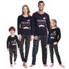 VENTELAN Family Matching Christmas Pajamas Set Holiday Santa Claus Sleepwear Cotton PJS Set for Couples and Kids,Men,L view 1