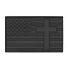 Christian Flag Patch PVC American Flag Patch Compatible with Velcro Christian Patches for Backpacks Christian Patch for Caps PVC Patches Christian Morale Patches for Hats (Blackout Subdued) view 1
