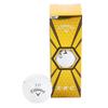 Callaway E-R/C Balls, White, 3-Pack, BL CG ERC 19 3B WH view 1