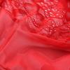 Lingerie for Women One-Piece Teddy Lingerie Sexy Bodysuit Lace Nightie S-3XL(A-Red,S) view 4