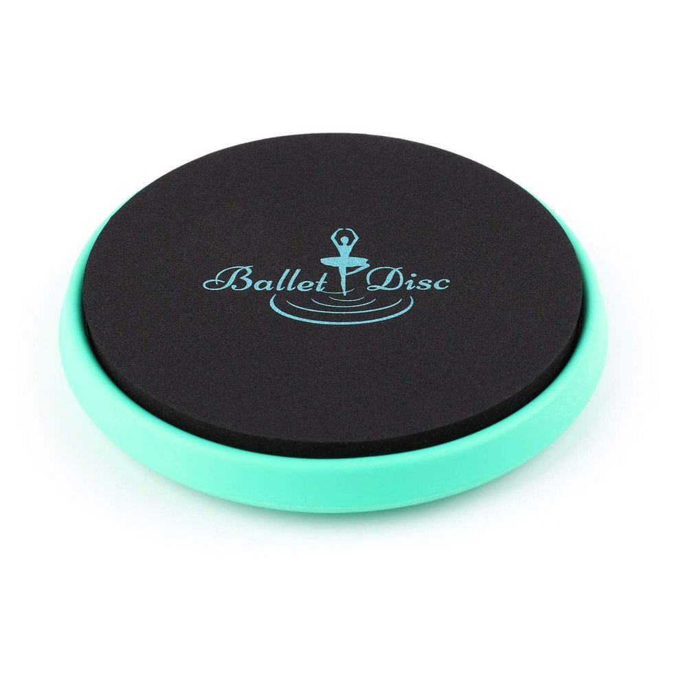 Turn Board for Dancers - Ballet Spinning Board for Pirouette, Turns and Balance - Spinner for Ice Skaters, Gymnasts and Cheerleaders, Green