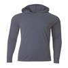 A4 Long Sleeve Hooded Tee view 1