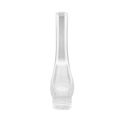 Light of Mine: 1.125" x 5.5" Oil Lamp Replacement Chimney, Clear Borosilicate Glass, Smooth Top, Heat-Resistant Oil Lamp Globe Replacement (1-1/8" x 5-1/2")