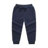 EISHOW 2-Pack Boys Sweatpants, Toddler Girls Cotton Elastic Jogger Pants Active Sports Leggings 1-12 Years Old Trousers (8-10 Years,Navy+Orange) view 3