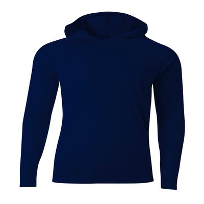 A4 Long Sleeve Hooded Tee