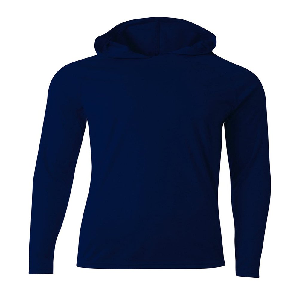 A4 Long Sleeve Hooded Tee
