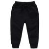 EISHOW 2-Pack Boys Sweatpants, Toddler Girls Cotton Elastic Jogger Pants Active Sports Leggings 1-12 Years Old Trousers (8-10 Years,Red+Black) view 2