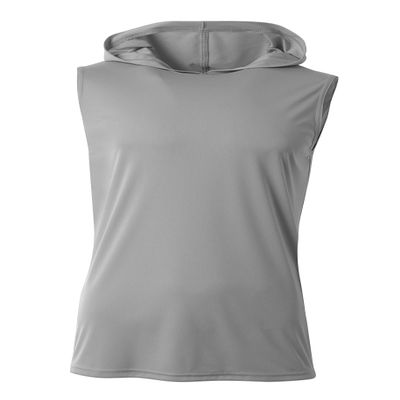 A4 Sleeveless Hooded Tee