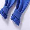 EISHOW 2-Pack Boys Sweatpants, Toddler Girls Cotton Elastic Jogger Pants Active Sports Leggings 1-12 Years Old Trousers (10-12 Years,Blue+Gray) view 4
