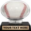 Baseball Holder, 4.5" Baseball Holder Case with Engraving view 1