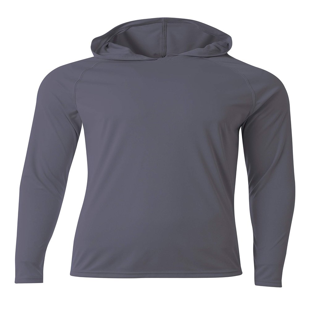 A4 Long Sleeve Hooded Tee
