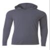 A4 Long Sleeve Hooded Tee view 1