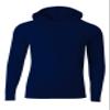 A4 Long Sleeve Hooded Tee view 1