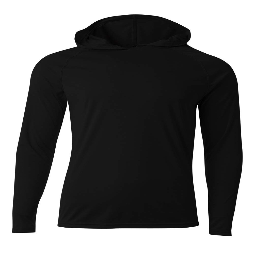 A4 Long Sleeve Hooded Tee