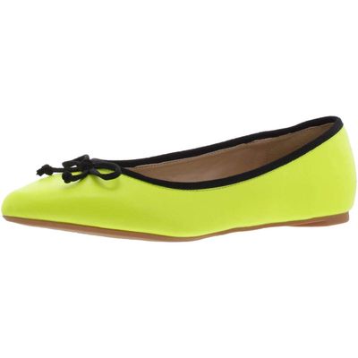 Penny Loves Kenny womens Ballet Flat, Neon Yellow, 7.5 Wide US