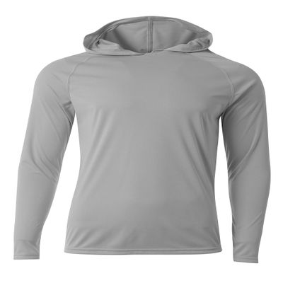 A4 Cooling Performance Long Sleeve Hooded Tee A4N3409