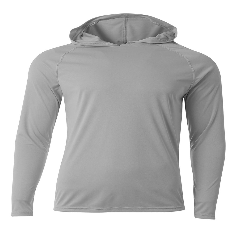 A4 Cooling Performance Long Sleeve Hooded Tee A4N3409