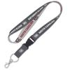 WinCraft South Carolina Gamecocks Lanyard with Detachable Buckle, 1" - Grey view 1