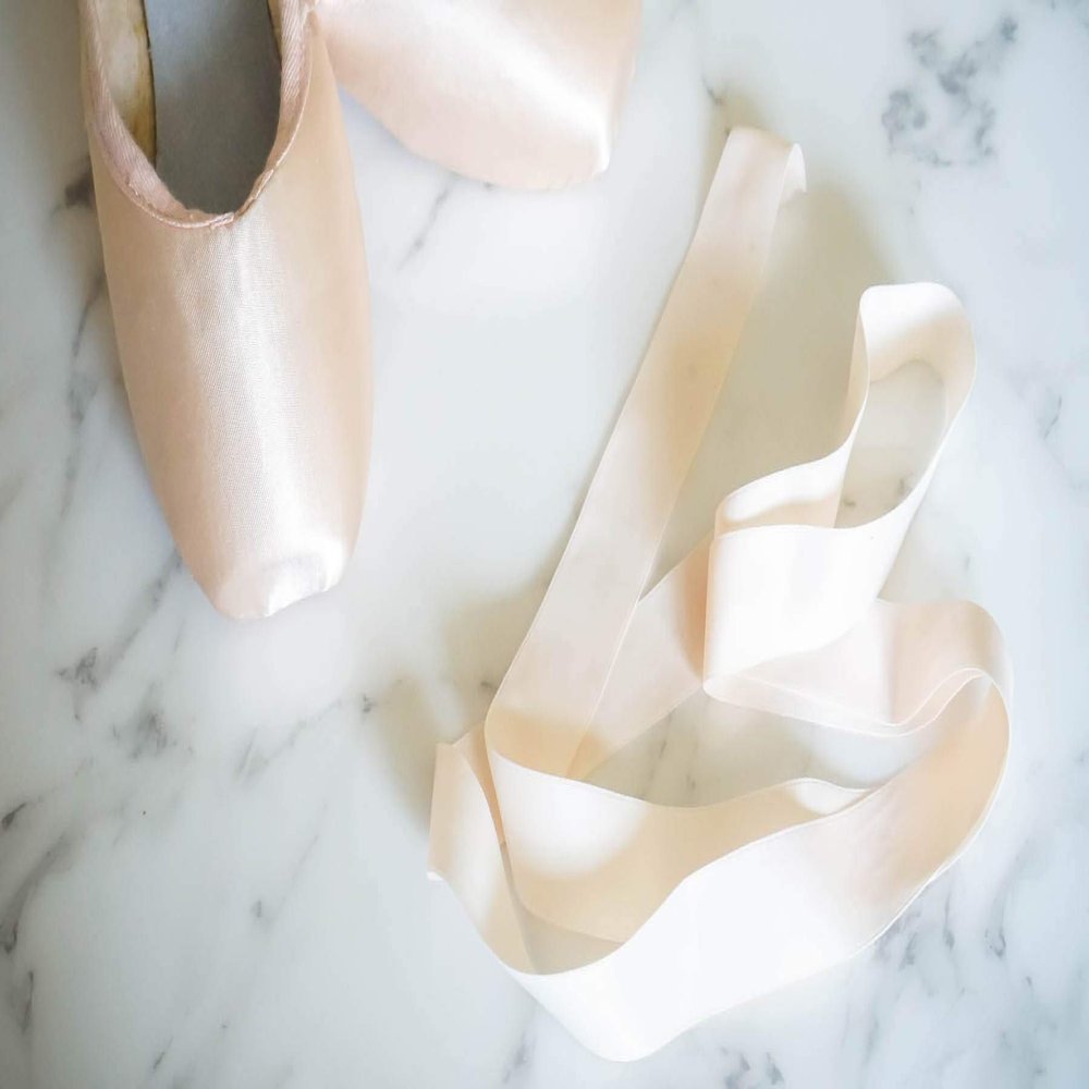 Ballet Pointe Shoe Kit - BalletBox Ribbon and Elastic Kit for Ballet Shoes (.5)