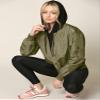 LL WJC2157 Women's Classic Lightweight Jacket Multi Pocket Windbreaker Bomber Jacket S Olive view 4
