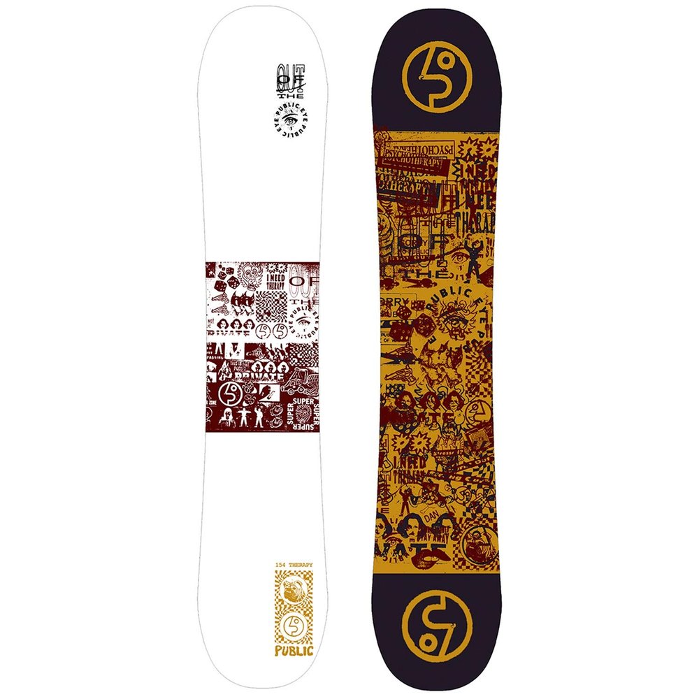 Public Therapy 154CM Snowboard 2020 Joe Sexton
