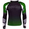 Dokebi Temple Long Sleeve BJJ Rashguard - Small - Green view 1