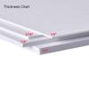SIBE-R Plastics Supply - Marine Board 24" x 54" x 1/2" - White view 2