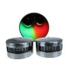 Pactrade Marine Horizontal SS304 Navigation Light LED Green Starboard Red Port view 1