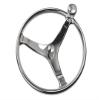Lewmar 15.5" Powerboat Steering Wheel with PowerGrip Control Knob and 5/8" Nut view 1