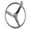 Lewmar 15.5" Powerboat Steering Wheel with PowerGrip Control Knob and 5/8" Nut view 3