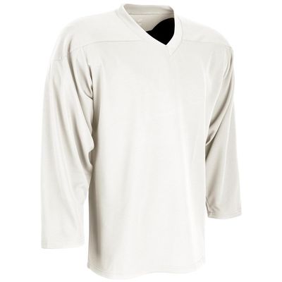 CHAMPRO Faceoff Polyester Hockey Jersey WHITE, Youth Medium