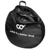 CyclingDeal Bike Bicycle Double Wheel Bag - Soft Foam Padded for 700c Road Bike & 26" 27.5" 29" MTB Wheel Set - Quality Nylon 600D with Detachable Shoulder Strap - Double Wheel Bag view 1