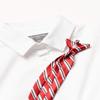 Van Heusen boys Long Sleeve Collared Button-down and Tie Set Dress Shirt, White Poplin, 14-16 Husky view 2