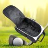 Golf Shoes Bag for Men Sport Bag - Zippered Storage Bag Travel Shoes Case carrier Tote Bag for Sport Golf Tennis and Other Accessories (White) view 4
