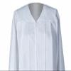 GraduationForYou Unisex Adult Matte Graduation Gown Only Choir Robe White view 4