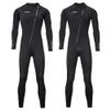Ultra Stretch 3mm Neoprene Wetsuit, Front Zip Full Body Diving Suit, one Piece for Men & Women-Snorkeling, Scuba Diving Swimming, Surfing view 1