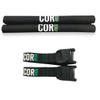 Cor Surf Roof Rack Pads and No Scratch Silicone Tie Down Straps with Stainless Steel Lock for Paddle Board, Surfboard, SUP, Canoe, Ski and Other Gear (Combo Pack of Rack Pad 28 Inches, Strap 10 Feet) view 1