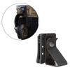 KRYDEX Hearing Protector Holder, Belt Waist Strap Clip Holder for IPSC USPSA IDPA 3-Gun Competition Black view 2