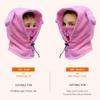 BLUEMARS Kids Winter Hat Balaclava, Fleece Cold-Weather Hood for Boys & Girls School and Outdoor Snow Play,Rabbit,M view 2