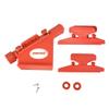 SHARROW Archery Adjustable Fletching Jig Straight and Helix Tool with Clamp Stick Fletches Bonding for DIY Arrows (red) view 1