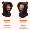 Kids Balaclava Ski Mask, Boys/Girls Washable Fleece Winter Hat with Face Cover for Windproof,Tiger,M view 2